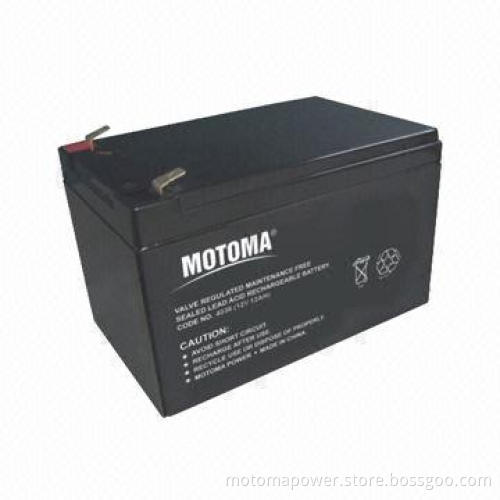 12V/12Ah VRLA Battery with Good Sealing Capability, Ideal for Solar and Wind Power System